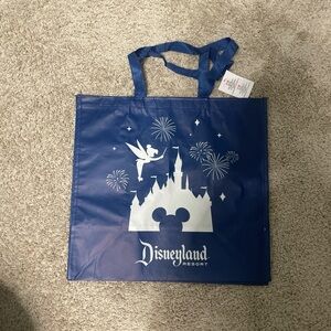 Disneyland Resort Size Large Blue Tote Bag